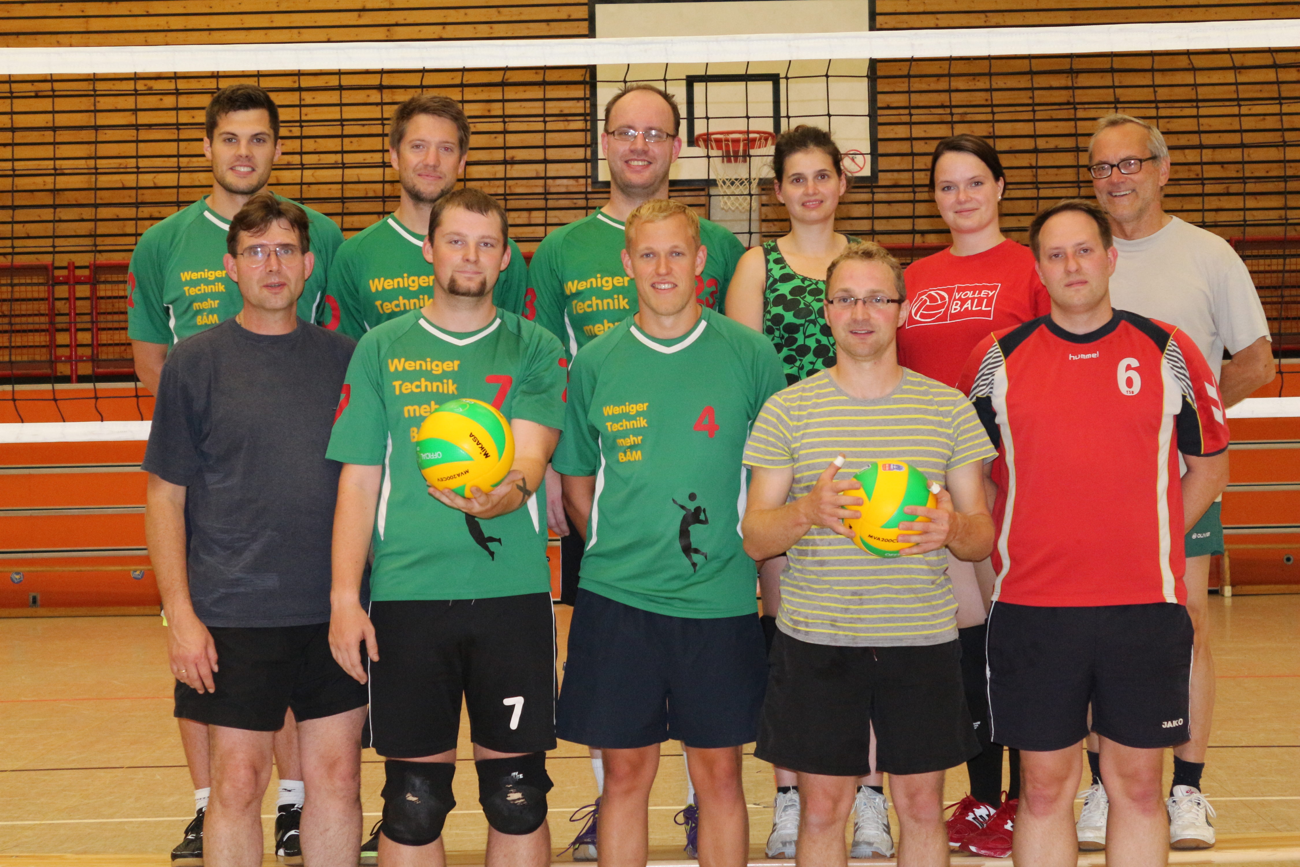 Das sind wir vom Volleyball Vfl Horneburg