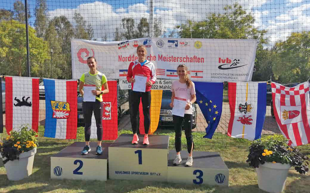 Christina Seifried gewinnt über 200 m den Meistertitel bei den Norddeutschen Meisterschaften