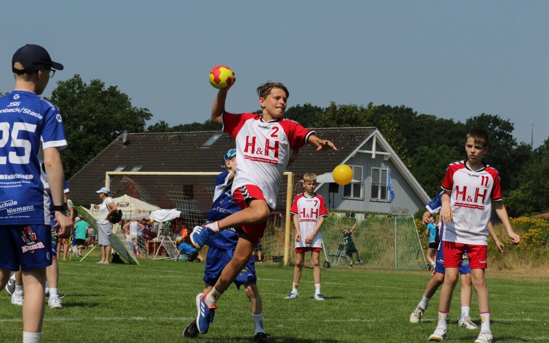 Erfolgreicher Handball-Turniersieg für die männliche Jugend D in Fredenbeck