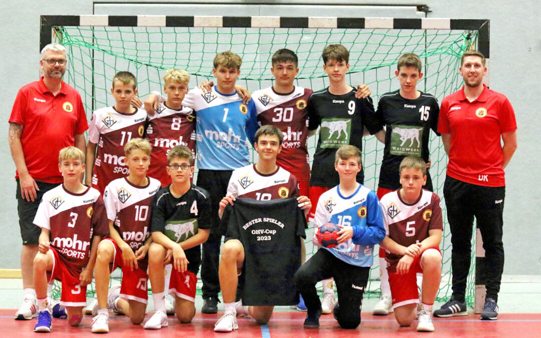 Erfolgreiche Teilnahme der männlichen Jugend C am OHV Cup in Aurich