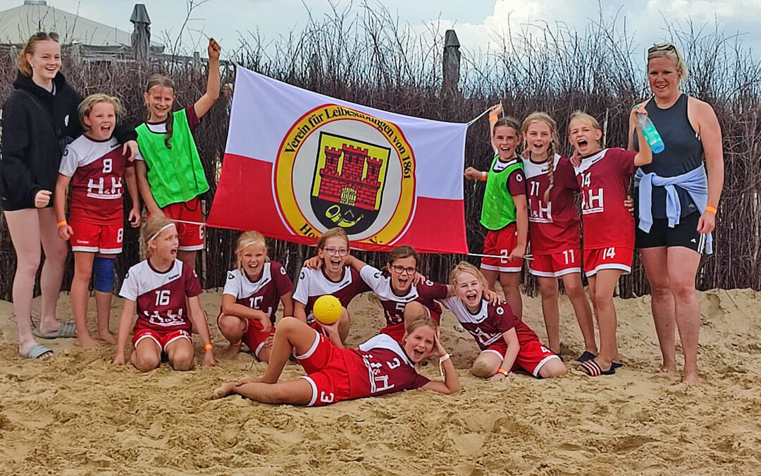 Beachhandballtunier Cuxhaven – 26/27. August der weiblichen Jugend E