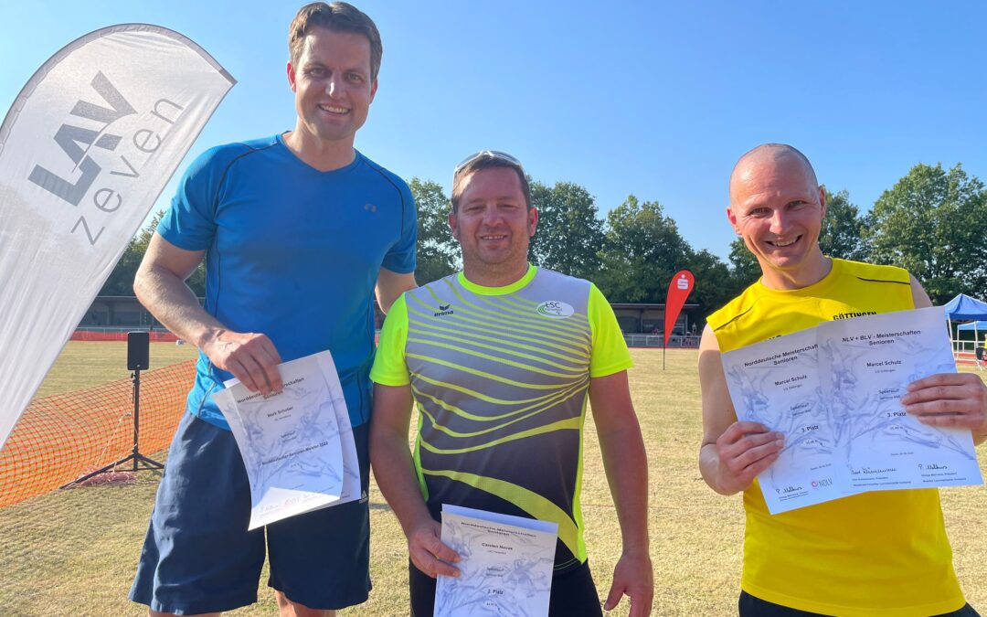 Schober und Seifried holen Titel bei Norddeutscher und Niedersächsischer Senioren Meisterschaften in Zeven