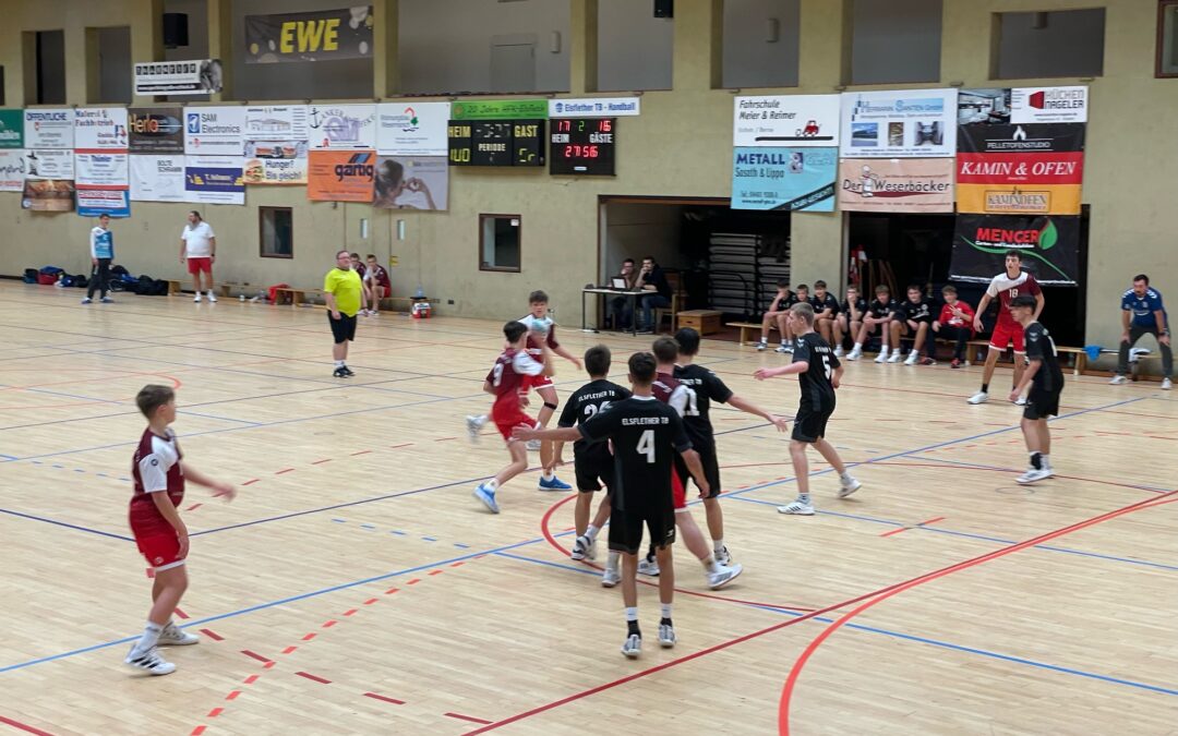 Unsere mJb II gastiert beim Elsflether TB