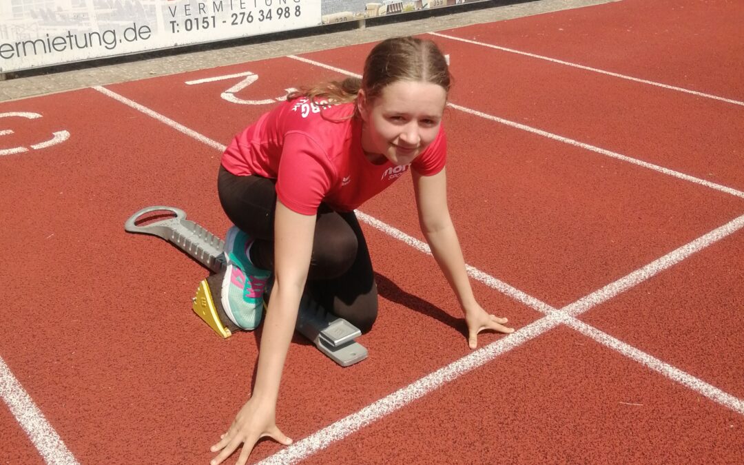 Aisha Thielicke läuft an NLV-Norm knapp vorbei