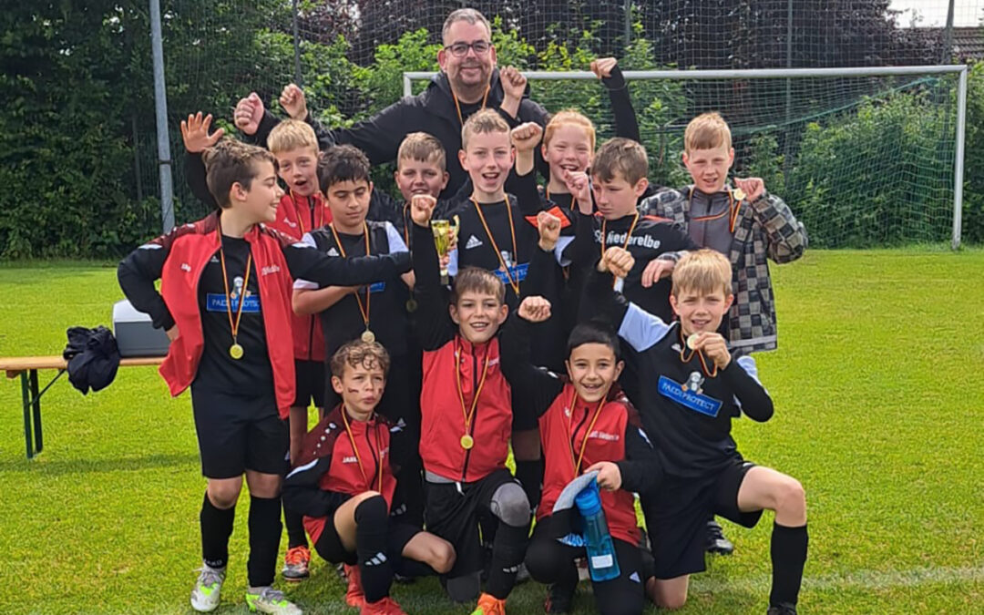 Fußball JSG Niederelbe U10 wird Meister