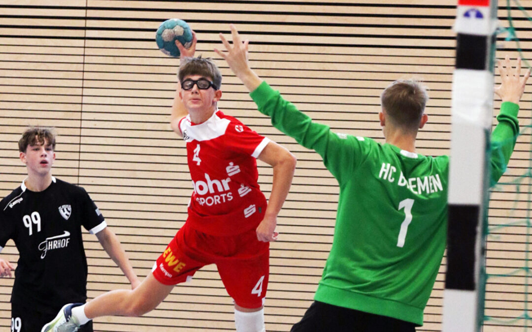 Auswärtssieg beim HC Bremen für unsere männliche Jugend C!