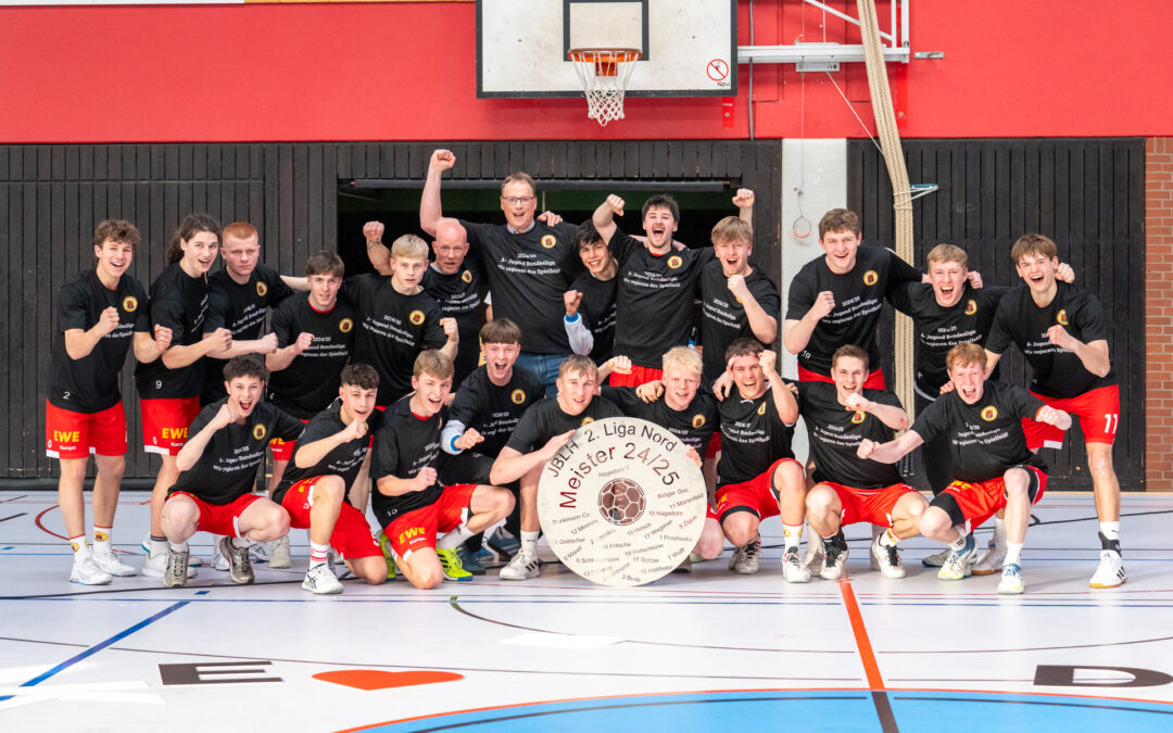 A-Jugend gewinnt 2. Jugendbundesliga Nord und zieht ins Deutsche Pokalfinale ein